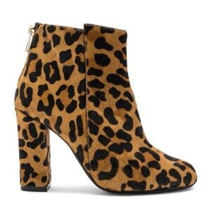 RAYE Revolve Leo Leopard Pony Hair Bootie